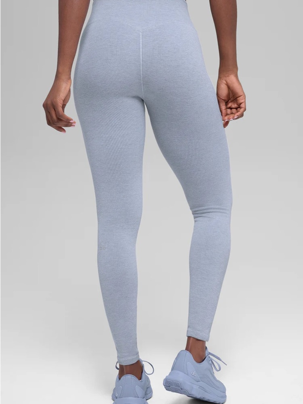 ALO Seamless High-Waist Two Tone Rib Legging
